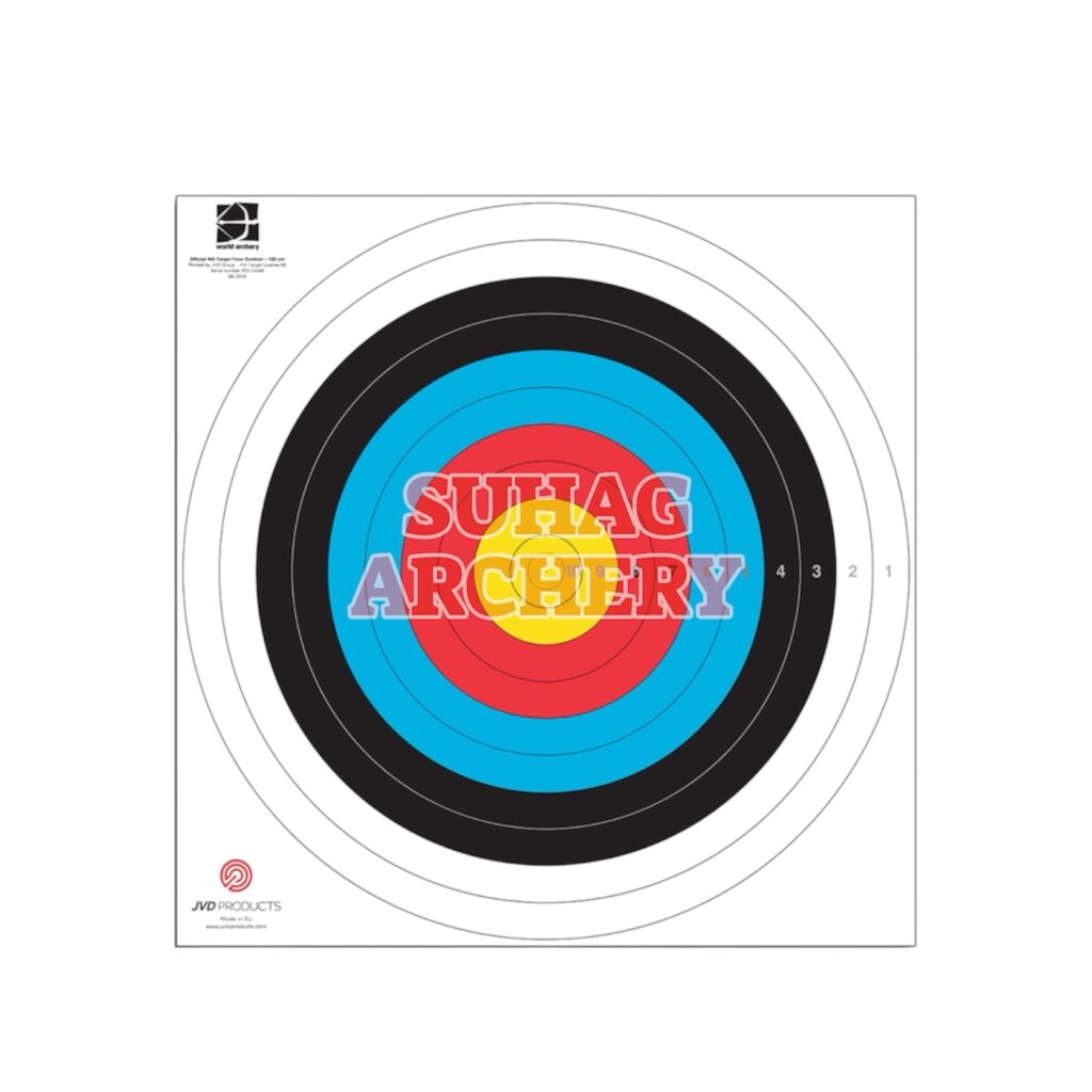 JVD Target Face FITA 122 cm JVD 122 cm Target Face World Archery Target Face FITA 122 cm Target Face JVD Outdoor Archery Target Face