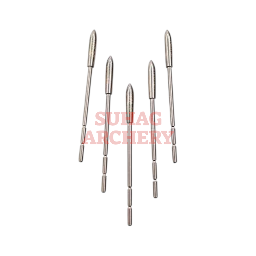 NANO METAL X10 STAINLESS STEEL 120 GRAINS EASTON X10/SKYLON ARROWS POINTS
