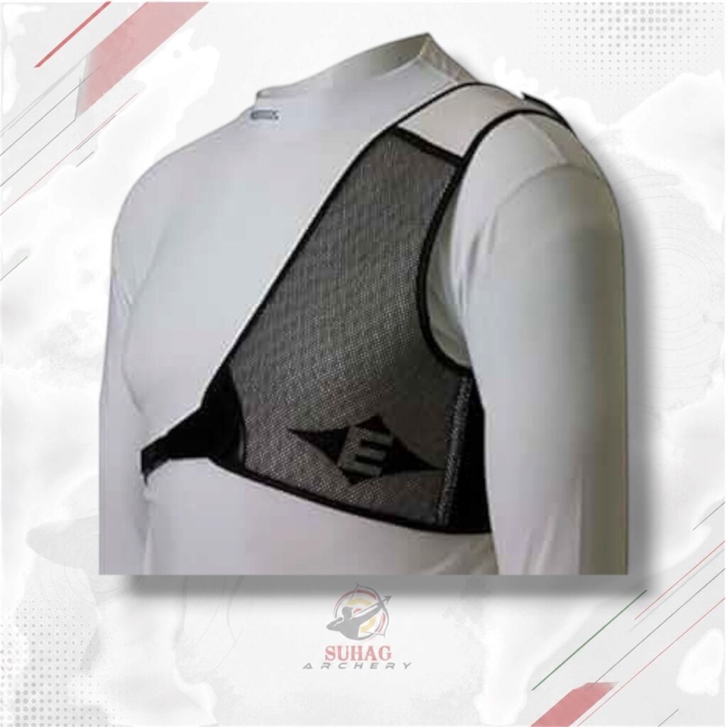 Easton Diamond Chest Guard White Black Easton Diamond Chest Guard Easton Archery Chest Guard White Black Archery Chest Guard Easton Comfort Fit Chest Guard