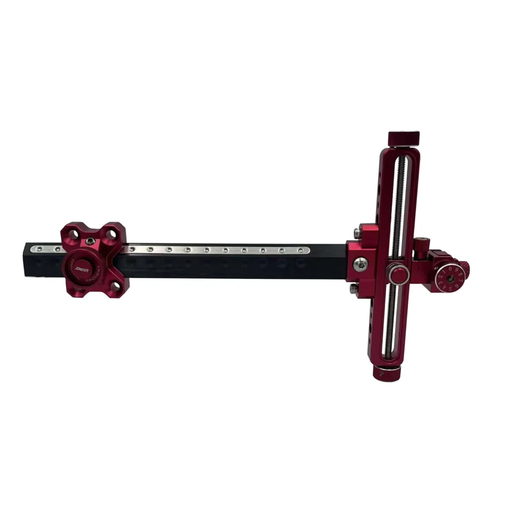Decut Archery SIUE-CP Compound Target Sight Decut SIUE-CP Compound Sight Carbon Extension Compound Sight Decut CNC Compound Target Sight Compound Bow Sight by Decut