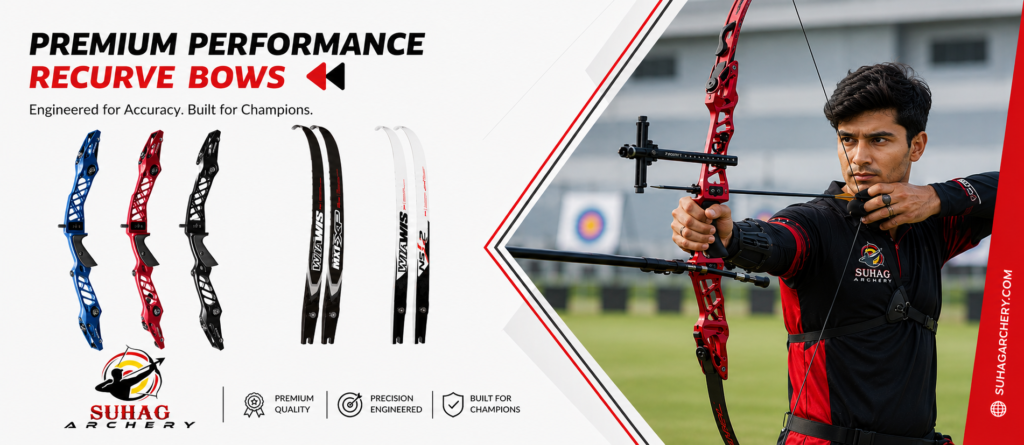 Suhag Archery recurve bows homepage wallpaper