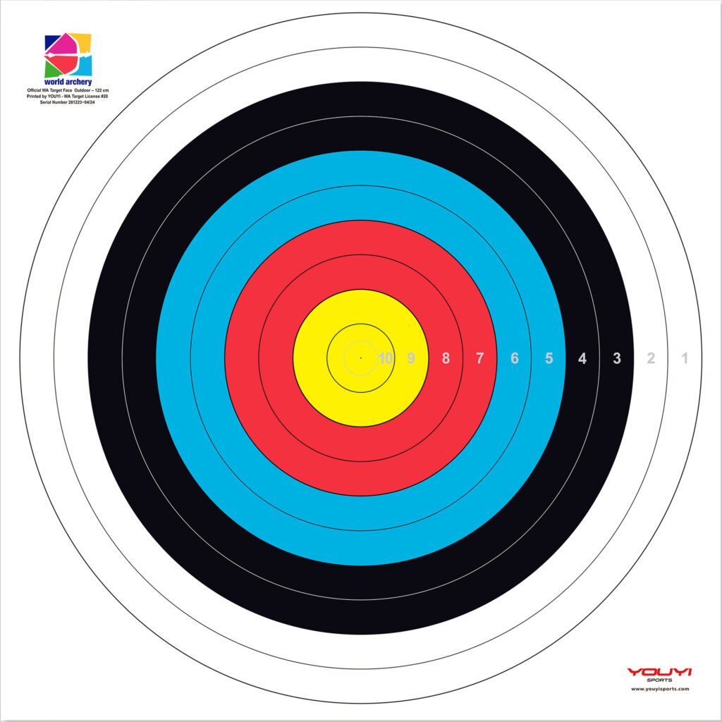 YOUYI 122cm WA licensed waterproof target face